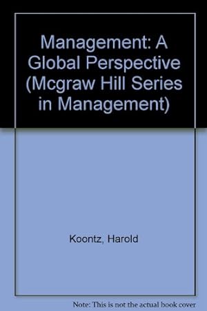 Seller image for Management: A Global Perspective (MCGRAW HILL SERIES IN MANAGEMENT) for sale by WeBuyBooks
