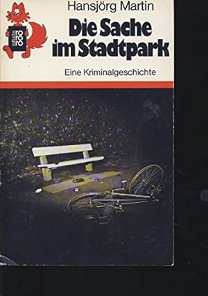 Seller image for Die Sache Im Stadpark for sale by WeBuyBooks