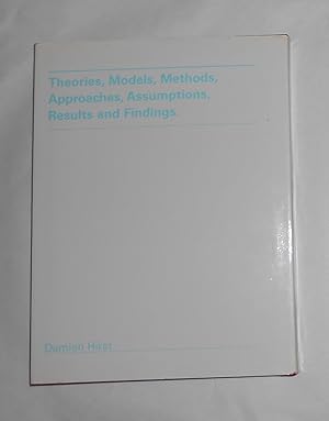Image du vendeur pour Damien Hirst - Theories, Models, Methods, Approaches, Assumptions, Results and Findings mis en vente par David Bunnett Books