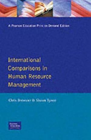 Bild des Verkufers fr International Comparisons In Human Resource Management zum Verkauf von WeBuyBooks