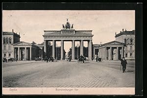 Ansichtskarte Berlin, Brandenburger Tor