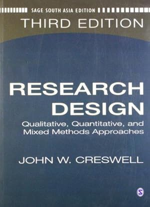 Imagen del vendedor de RESEARCH DESIGN, 3E a la venta por WeBuyBooks