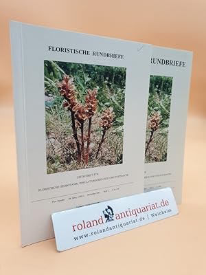 Imagen del vendedor de Floristische Rundbriefe: 34. Jahrgang - Heft 1 (2001) und Heft 2 (2001) (2 Hefte) Zeitschrift fr floristische Geobotanik, Populationsbiologie und Systematik a la venta por Roland Antiquariat UG haftungsbeschrnkt