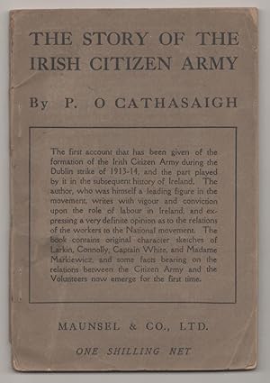 Bild des Verkufers fr The Story of the Irish Citizen Army zum Verkauf von Jeff Hirsch Books, ABAA