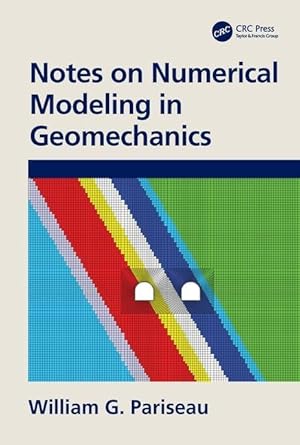 Immagine del venditore per Notes on Numerical Modeling in Geomechanics venduto da moluna