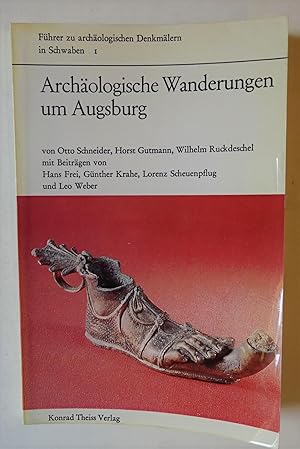 Image du vendeur pour Archologische Wanderungen um Augsburg. mis en vente par Der Buchfreund