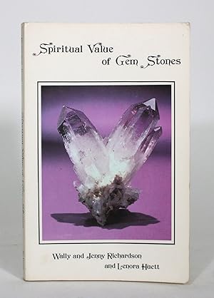 Bild des Verkufers fr Spiritual Value of Gem Stones zum Verkauf von Minotavros Books,    ABAC    ILAB