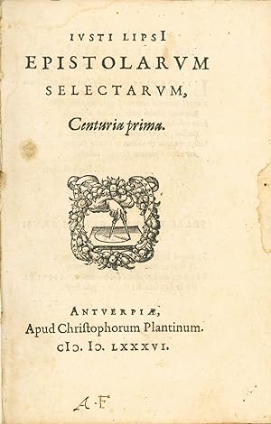 Seller image for Epistolarum selectarum, Centuria prima for sale by Govi Rare Books LLC