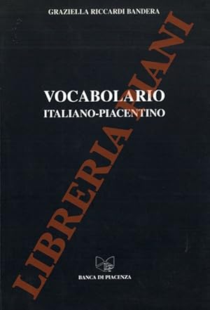 Immagine del venditore per Vocabolario italiano-piacentino. venduto da Libreria Piani