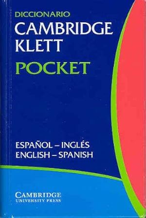 Imagen del vendedor de Diccionario Cambridge Klett Pocket Espaol-Ingls/English-Spanish Flexicover a la venta por WeBuyBooks