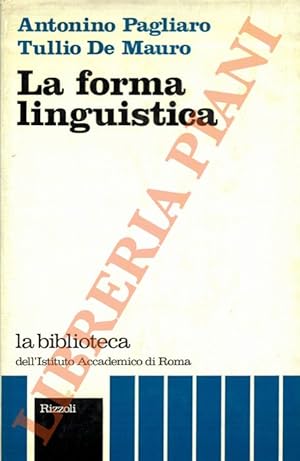 La forma linguistica.