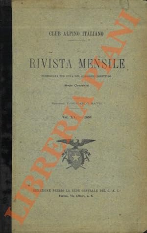 Club Alpino Italiano. Rivista mensile. 1896.