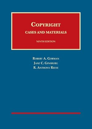 Image du vendeur pour Copyright Cases and Materials mis en vente par GreatBookPrices