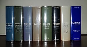 Imagen del vendedor de WINSTON S. CHURCHILL Volume I Youth 1874-1900, Volume II Young Statesman 1901-1914, Volume III 1914-1916, Volume IV 1917-1922, Volume V 1922-1939, Volume VI 1939-1941, Volume VII Road to Victory 1941-1945, Volume VIII Never Despair 1945-1965 a la venta por Rothwell & Dunworth (ABA, ILAB)