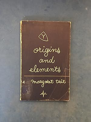 Bild des Verkufers fr ORIGINS AND ELEMENTS zum Verkauf von Haddington Rare Books