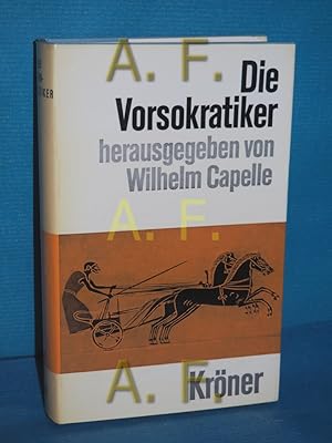 Bild des Verkufers fr Die Vorsokratiker : die Fragmente und Quellenberichte (Krners Taschenausgabe Band 119) zum Verkauf von Antiquarische Fundgrube e.U.