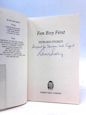 Seller image for Fen Boy First for sale by World of Rare Books