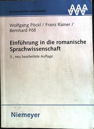 Seller image for Einfhrung in die romanische Sprachwissenschaft Romanistische Arbeitshefte 33 for sale by books4less (Versandantiquariat Petra Gros GmbH & Co. KG)