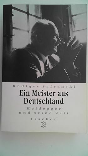 Bild des Verkufers fr Ein Meister aus Deutschland. Heidegger und seine Zeit., zum Verkauf von Antiquariat Maiwald