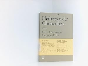 Immagine del venditore per Jahrbuch fr deutsche Kirchengeschichte / Herbergen der Christenheit 2003 Bd. 27. 2003 venduto da Book Broker