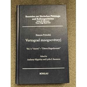 Immagine del venditore per Vertograd mnogocvtnyi Vertograd mnogotsvetnyj. Tom 1 venduto da ISIA Media Verlag UG | Bukinist