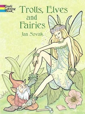 Bild des Verkufers fr Trolls, Elves and Fairies Coloring Book zum Verkauf von Smartbuy