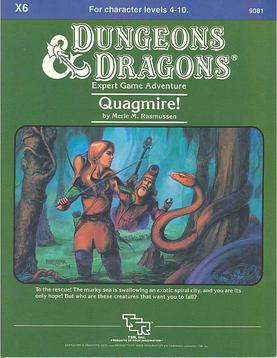 Image du vendeur pour Dungeons and Dragons Quagmire! (Expert Game Adventure, Character Levels 4-10) mis en vente par Bear Notch Books