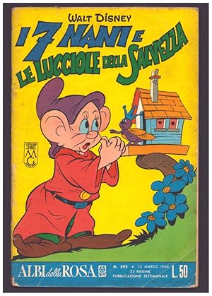 Seller image for Albi della rosa #592. I sette nani e le lucciole della salvezza. (Italian Seven Dwarves Silver Age Comic) for sale by Parigi Books, Vintage and Rare