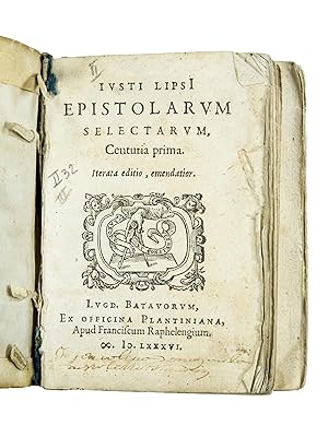 Seller image for Epistolarum selectarum, Centuria prima. Iterata editio, emendatior for sale by Govi Rare Books LLC