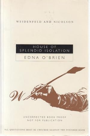 Seller image for House Of Splendid Isolation for sale by WeBuyBooks