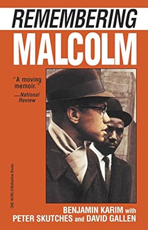Seller image for REMEMBERING MALCOLM for sale by WeBuyBooks
