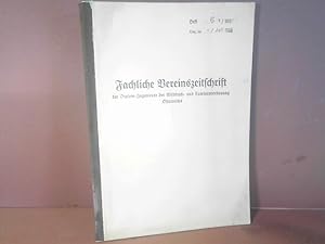 Seller image for Fachliche Vereinszeitschrift der DI.der Wildbachverbauung sterreichs, Heft 6. for sale by Antiquariat Deinbacher