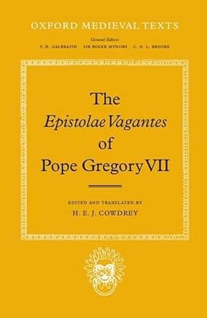 Immagine del venditore per The Epistolae Vagantes of Pope Gregory VII (Hardcover) venduto da Grand Eagle Retail