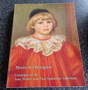 Image du vendeur pour Musee de l'Orangerie, Catalogue of the Jean Walter and Paul Guillaume Collection, mis en vente par just books