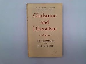 Imagen del vendedor de Gladstone and liberalism (Teach yourself history library series) a la venta por Goldstone Rare Books