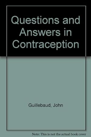 Bild des Verkufers fr Questions and Answers in Contraception zum Verkauf von WeBuyBooks