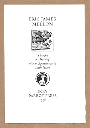 Seller image for Eric James Mellon - Thoughts on Drawing [Prospectus] for sale by The Bookshop at Beech Cottage