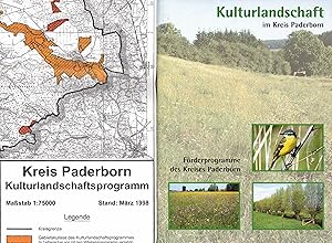 Image du vendeur pour Kulturlandschaft im Kreis Paderborn. Frderprogramme des Kreises Paderborn (m. Landkarte) mis en vente par Paderbuch e.Kfm. Inh. Ralf R. Eichmann