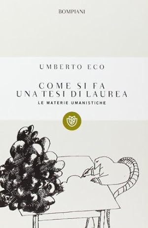 Immagine del venditore per Come SI FA UNA Tesi DI Laurea venduto da WeBuyBooks