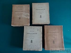 Chartes du chapitre de Sainte-Waudru de Mons. [4 volumes.]