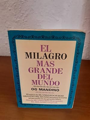 Seller image for MILAGRO MAS GRANDE DEL MUNDO, EL for sale by Librera Maldonado