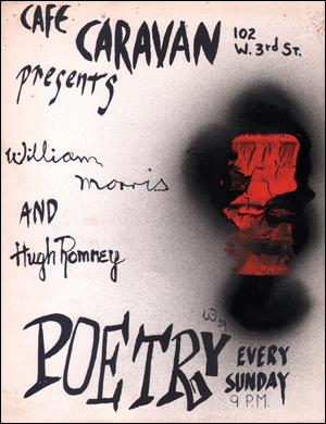 Seller image for Cafe Caravan Presents : William Morris and Hugh Romney, Poetry Every Sunday for sale by Specific Object / David Platzker
