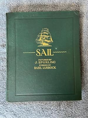 Bild des Verkufers fr Sail: The Romance of the Clipper Ships. Volume I [of two] zum Verkauf von Tiber Books