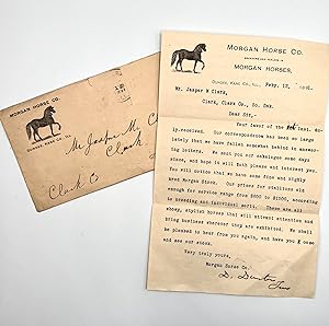 [HORSE BREEDING] Sale Letter to Jasper M. Clark