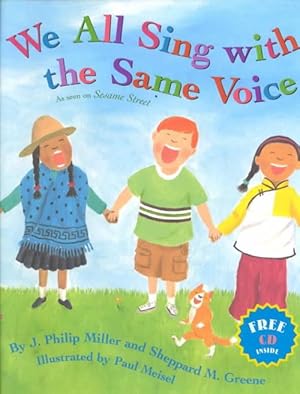 Seller image for We All Sing with the Same Voice [With CD] (Hardcover) for sale by Grand Eagle Retail