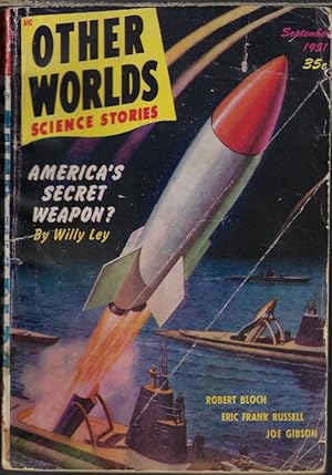 Imagen del vendedor de OTHER WORLDS: September, Sept. 1951 a la venta por Books from the Crypt