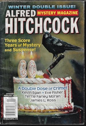 Image du vendeur pour ALFRED HITCHCOCK Mystery Magazine: January, Jan. / February, Feb. 2016 mis en vente par Books from the Crypt