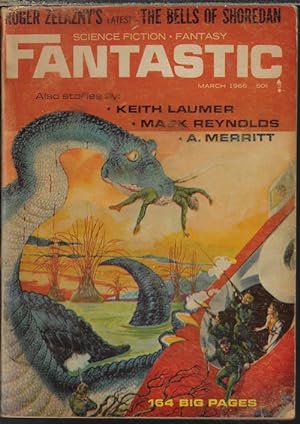 Image du vendeur pour FANTASTIC Science Fiction - Fantasy: March, Mar. 1966 ("The Time Bender") mis en vente par Books from the Crypt