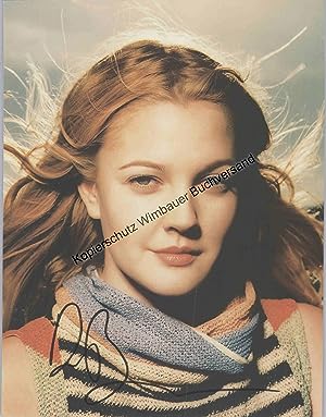 Seller image for Autogrammkarte Drew Barrymore for sale by Antiquariat im Kaiserviertel | Wimbauer Buchversand