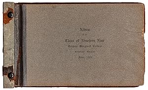 Imagen del vendedor de [Photo Album]: Album of the Class of Nineteen Nine Western Maryland College a la venta por Between the Covers-Rare Books, Inc. ABAA